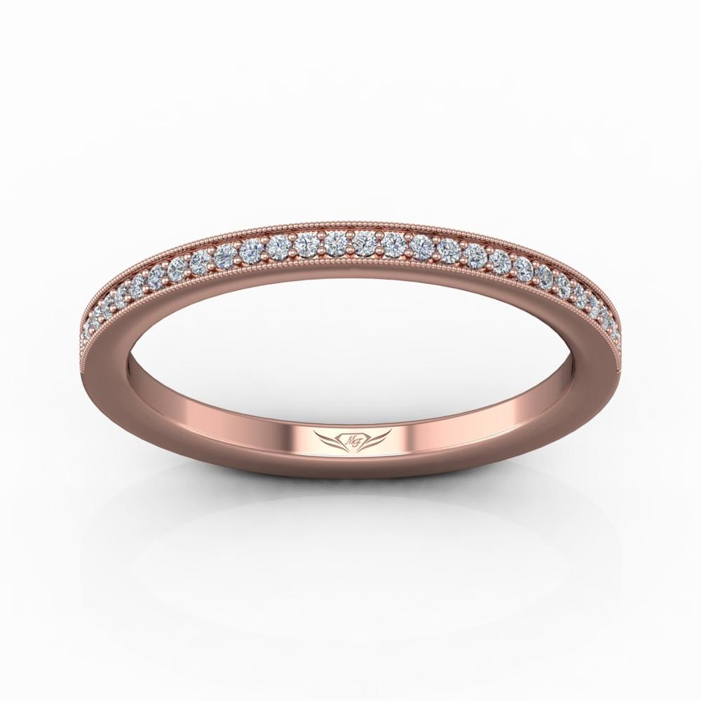 Vincents Fine Jewelry | Martin Flyer | Bead Set Micropave Bead Set Wedding Band