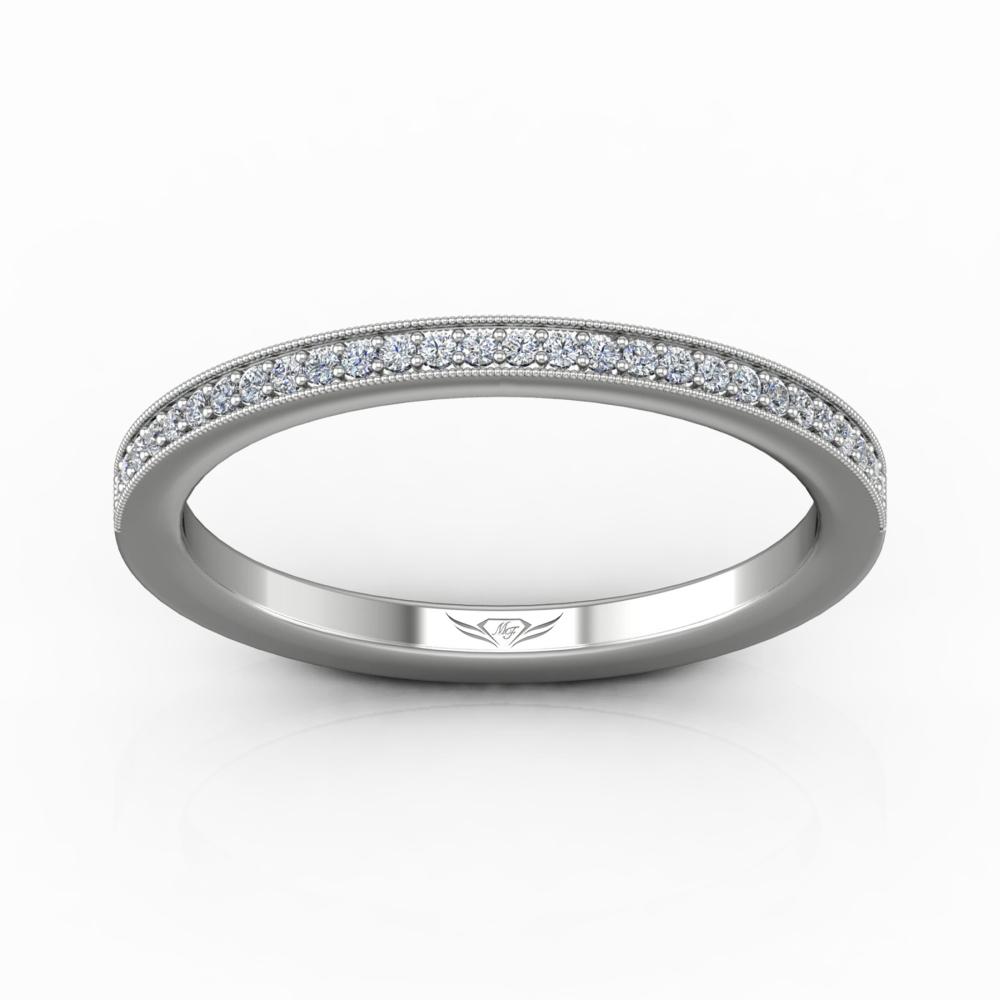 Vincents Fine Jewelry | Martin Flyer | Bead Set Micropave Bead Set Wedding Band