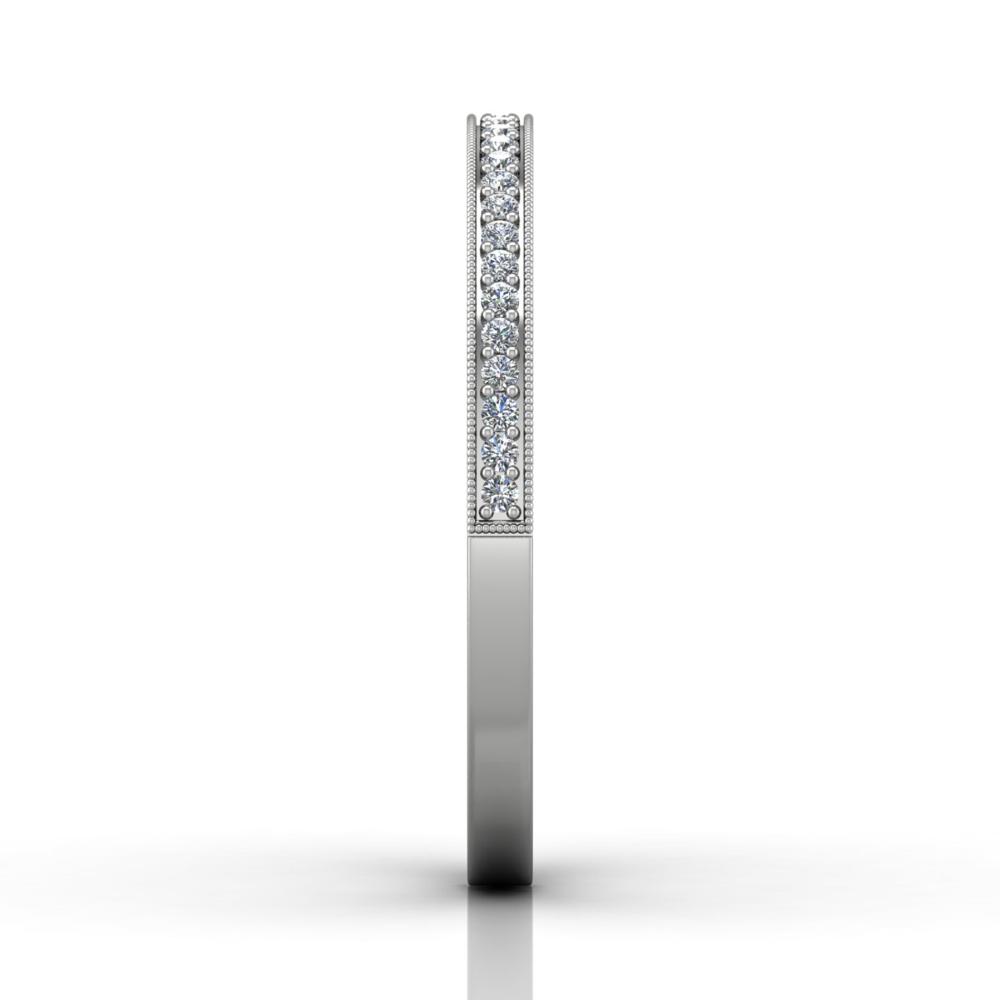 Vincents Fine Jewelry | Martin Flyer | Bead Set Micropave Bead Set Wedding Band