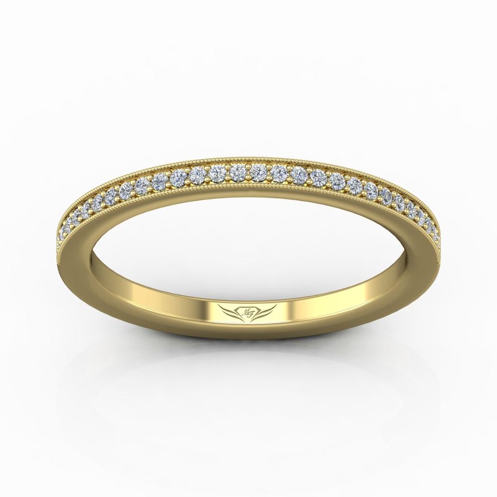 Vincents Fine Jewelry | Martin Flyer | Bead Set Micropave Bead Set Wedding Band