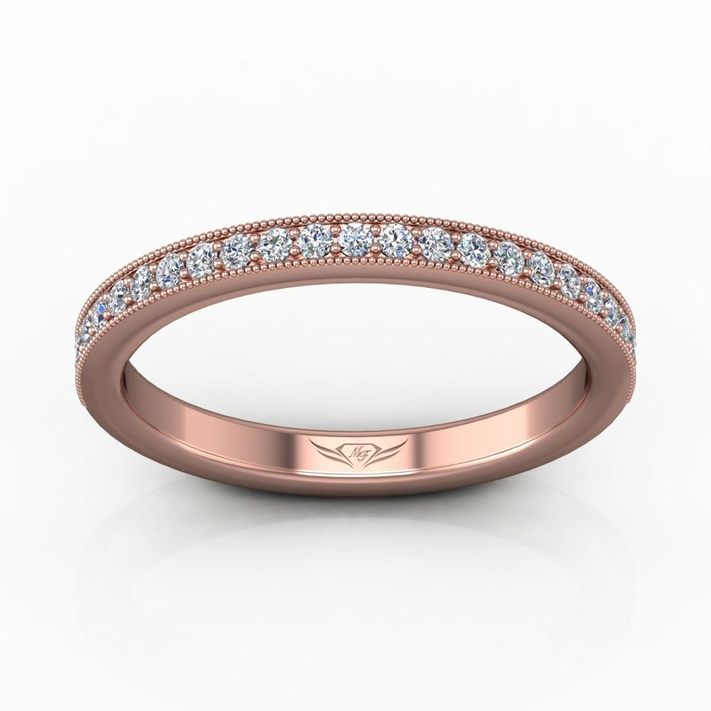 Vincents Fine Jewelry | Martin Flyer | Bead Set Micropave Bead Set Wedding Band