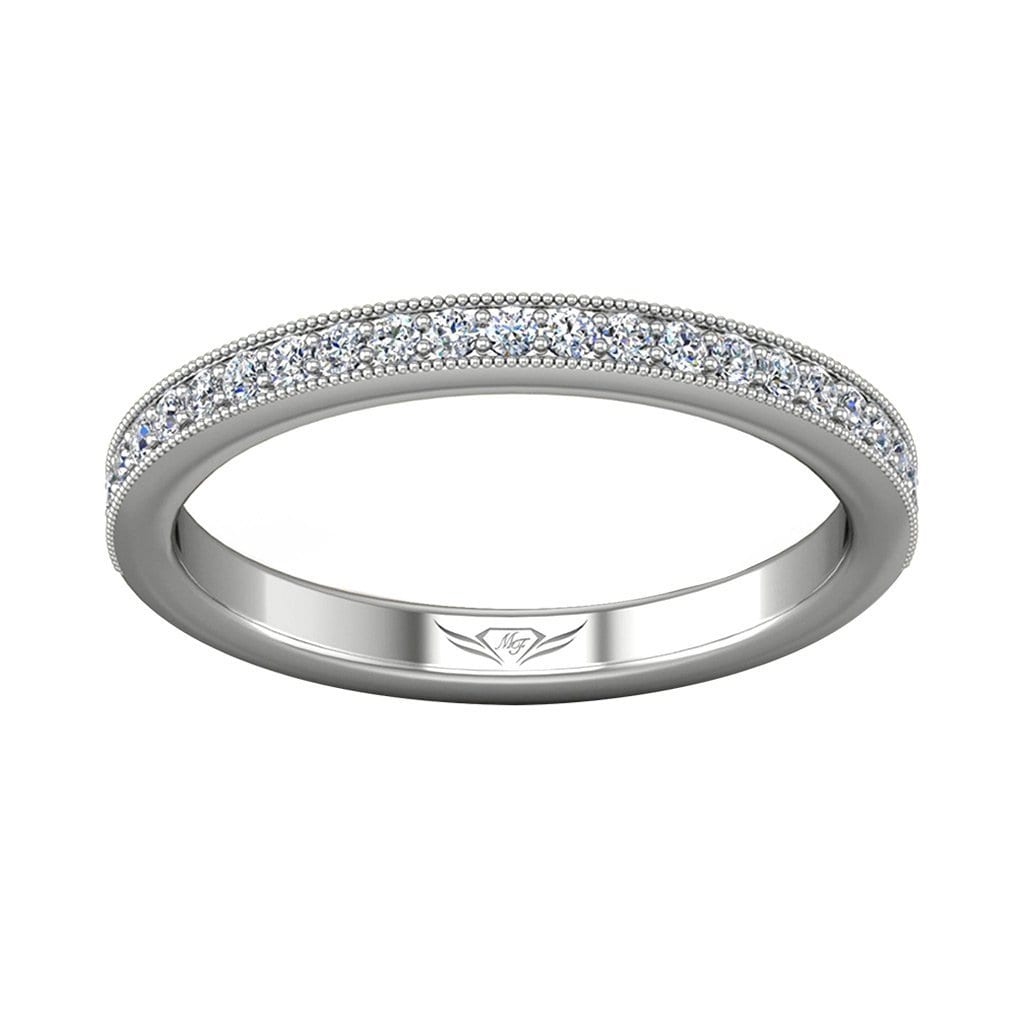 Vincents Fine Jewelry | Martin Flyer | Bead Set Micropave Bead Set Wedding Band