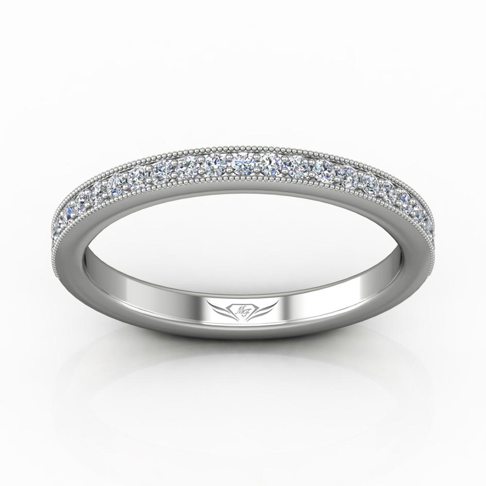 Vincents Fine Jewelry | Martin Flyer | Bead Set Micropave Bead Set Wedding Band