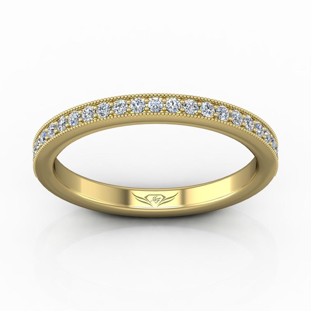 Vincents Fine Jewelry | Martin Flyer | Bead Set Micropave Bead Set Wedding Band