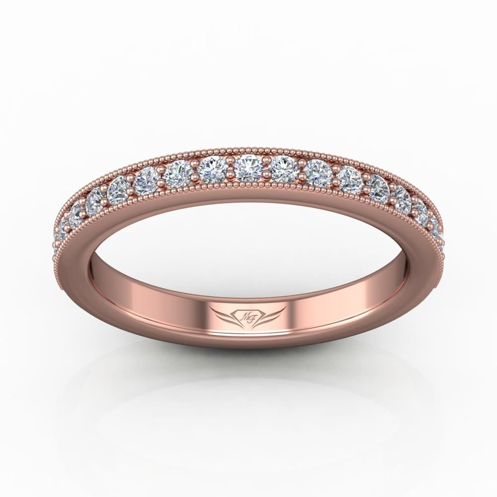 Vincents Fine Jewelry | Martin Flyer | Bead Set Micropave Bead Set Wedding Band