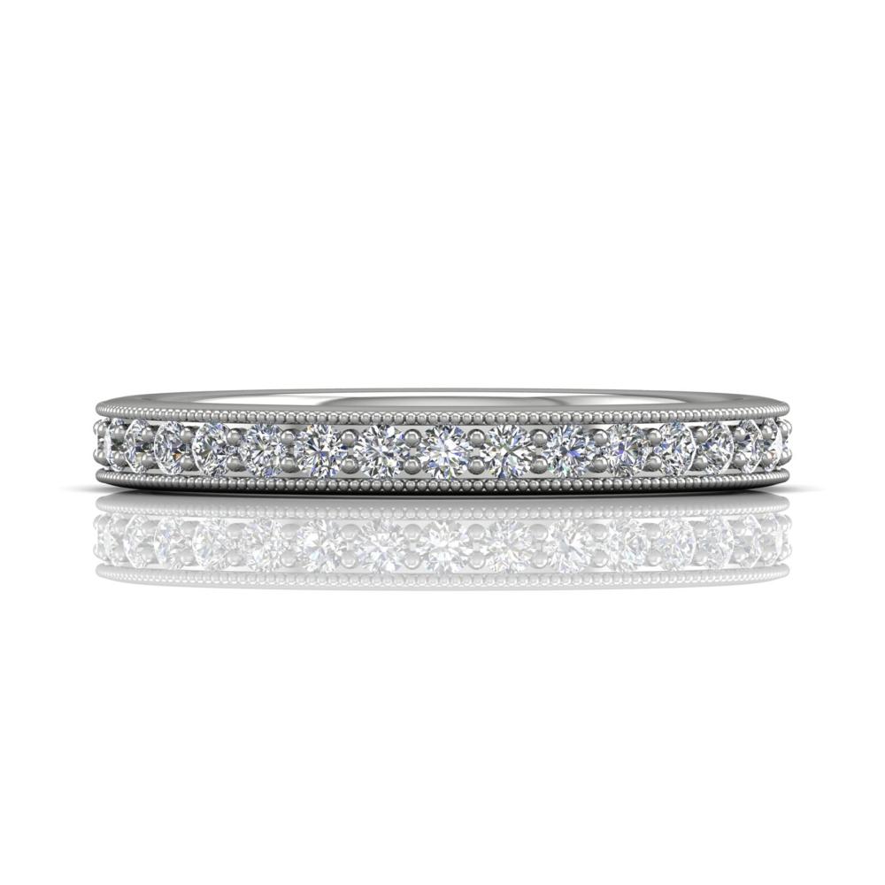 Vincents Fine Jewelry | Martin Flyer | Bead Set Micropave Bead Set Wedding Band