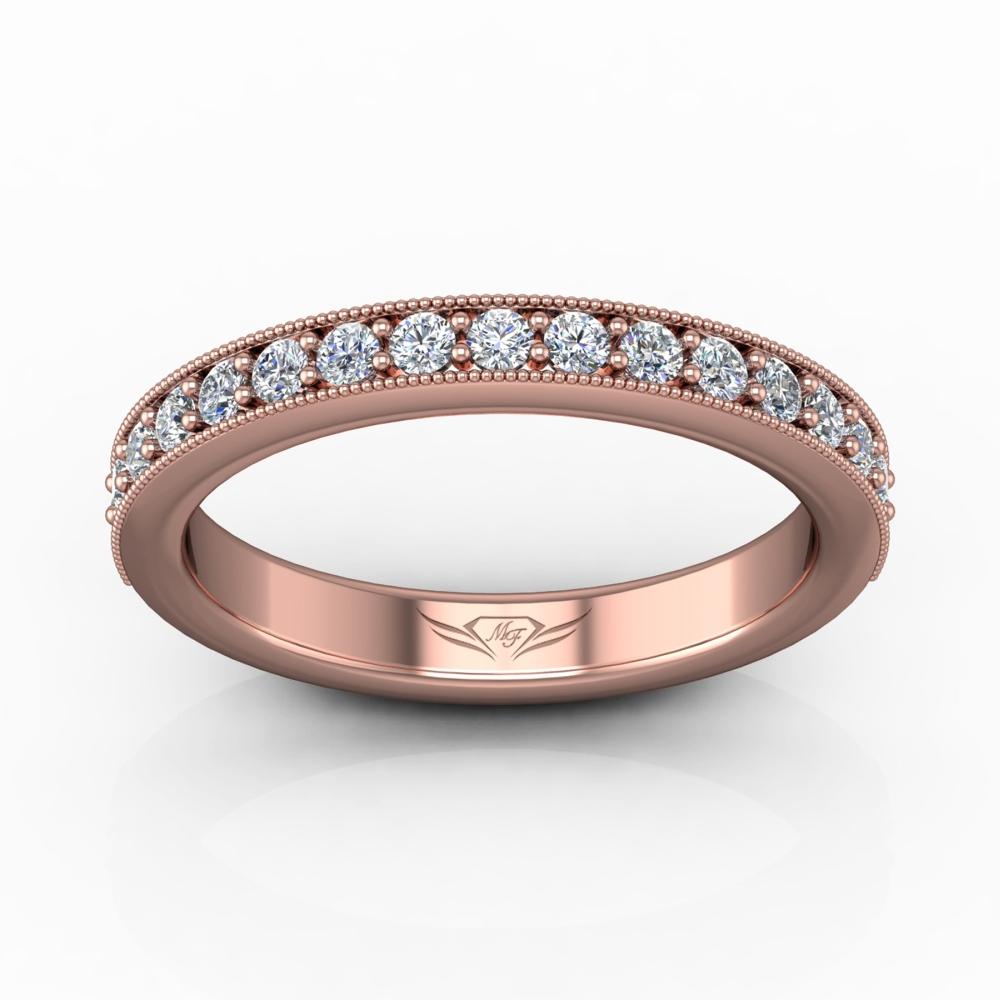Vincents Fine Jewelry | Martin Flyer | Bead Set Micropave Bead Set Wedding Band