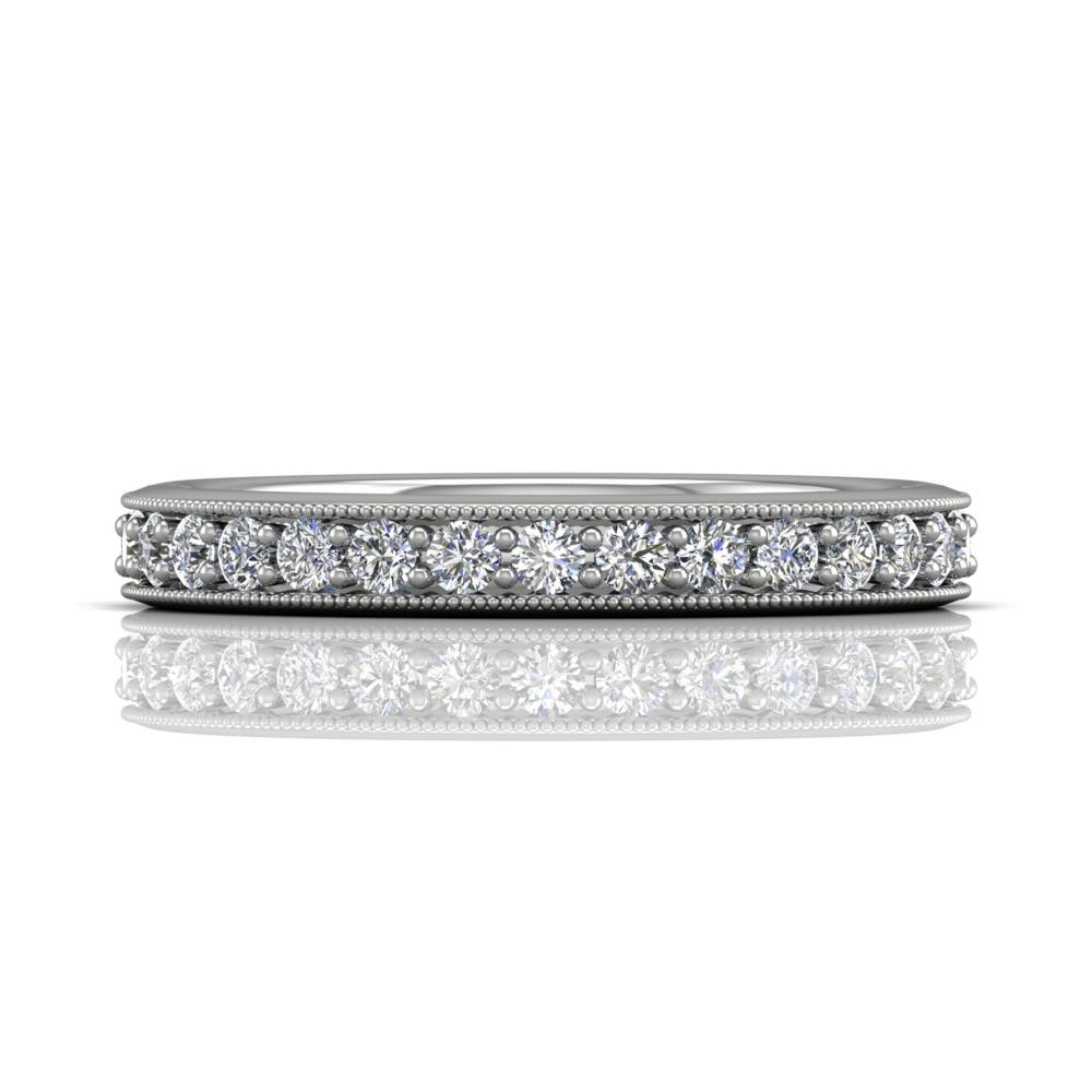 Vincents Fine Jewelry | Martin Flyer | Bead Set Micropave Bead Set Wedding Band
