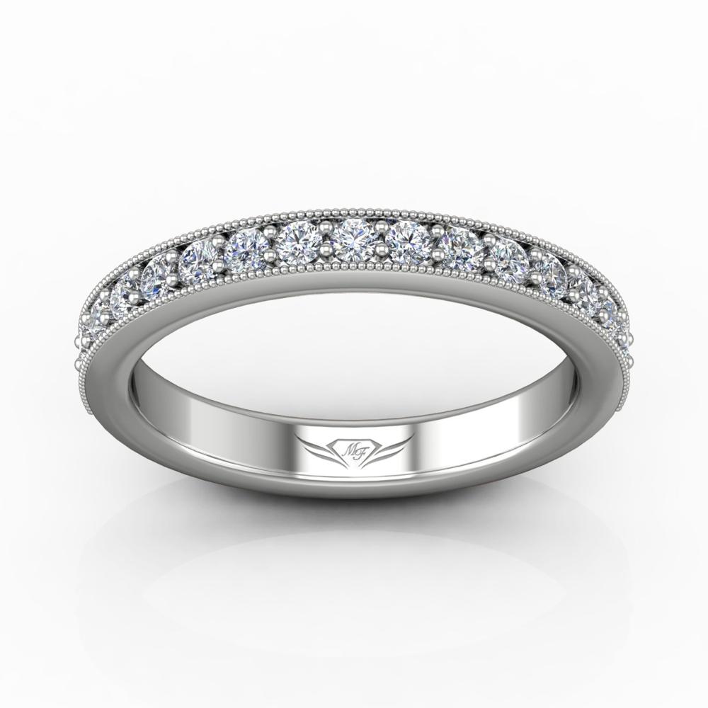 Vincents Fine Jewelry | Martin Flyer | Bead Set Micropave Bead Set Wedding Band
