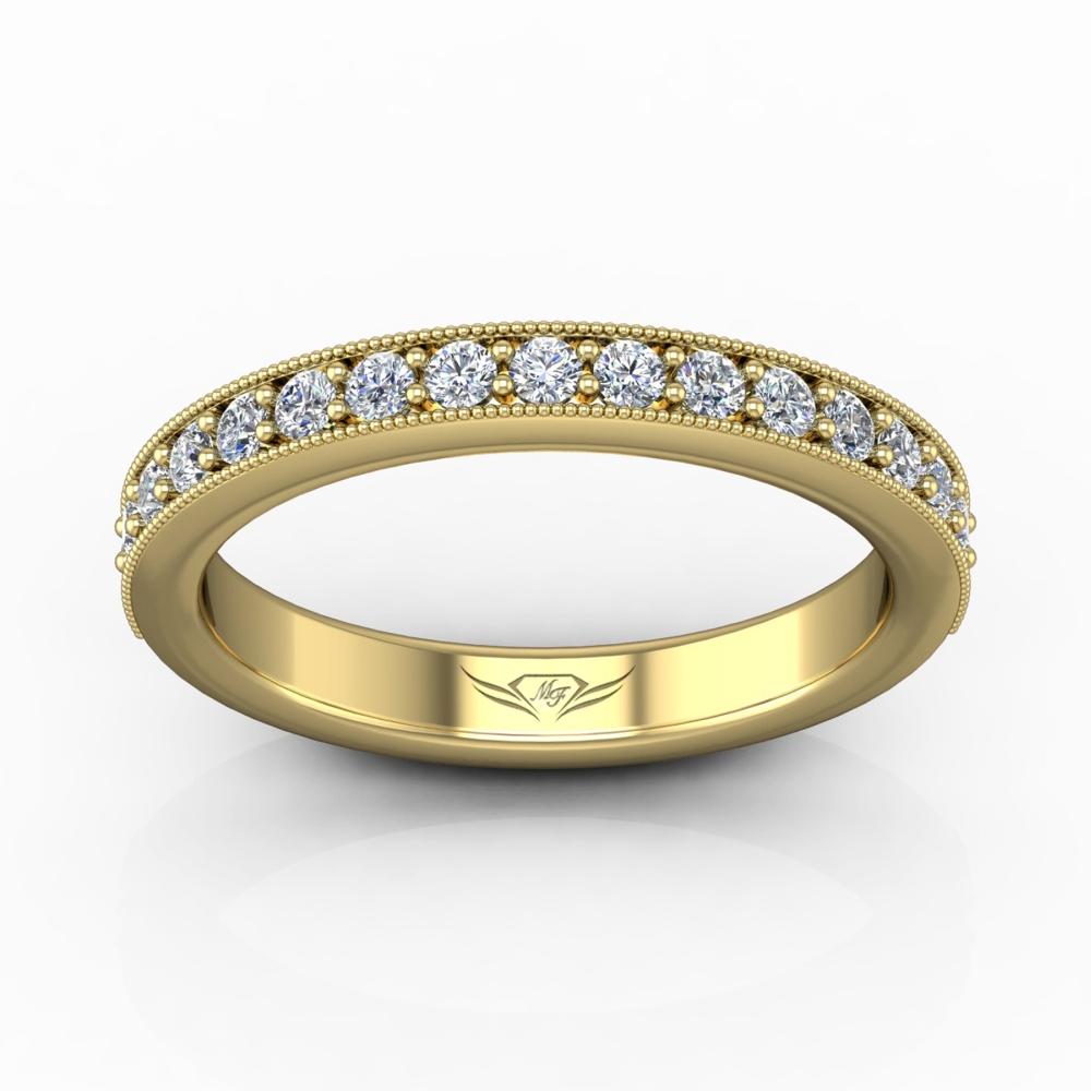 Vincents Fine Jewelry | Martin Flyer | Bead Set Micropave Bead Set Wedding Band