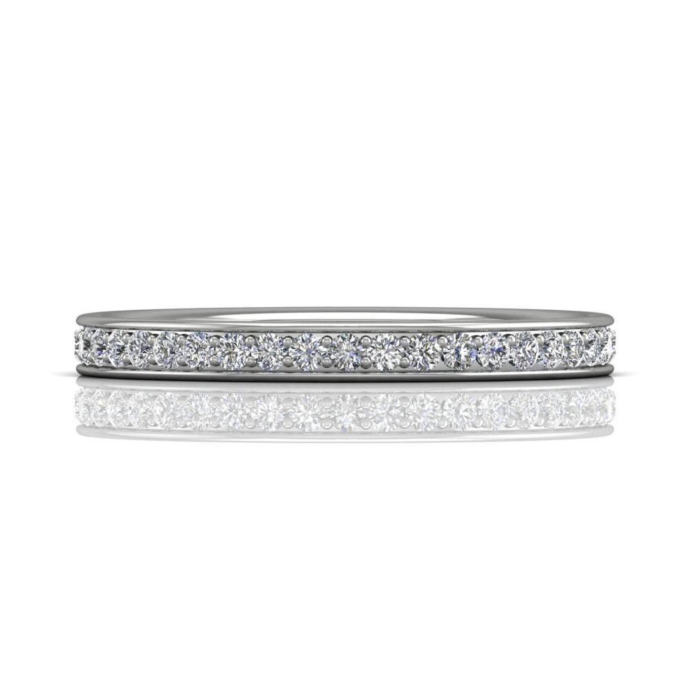 Vincents Fine Jewelry | Martin Flyer | Bead Set Micropave Bead Set Wedding Band