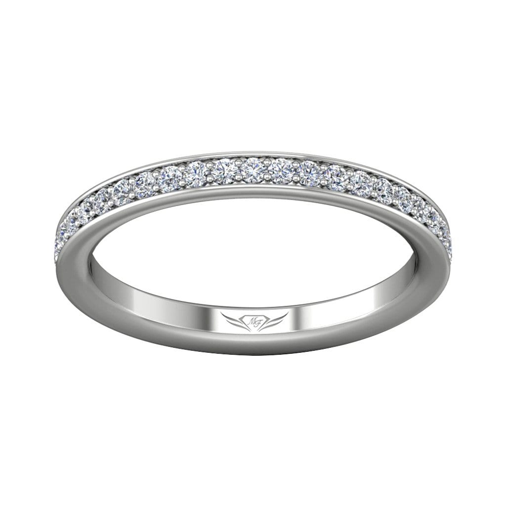Vincents Fine Jewelry | Martin Flyer | Bead Set Micropave Bead Set Wedding Band