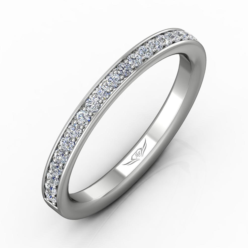 Vincents Fine Jewelry | Martin Flyer | Bead Set Micropave Bead Set Wedding Band
