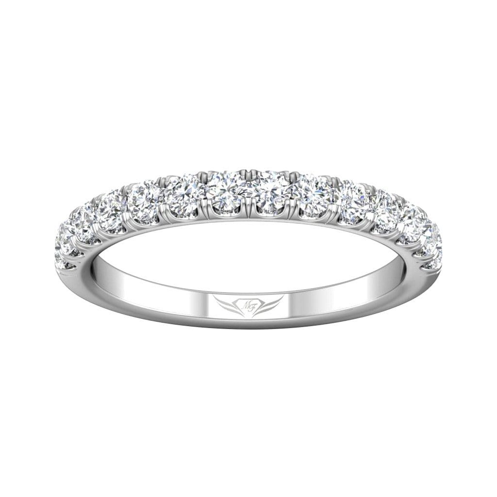Vincents Fine Jewelry | Martin Flyer | Cutdown Micropave Matching Wedding Band