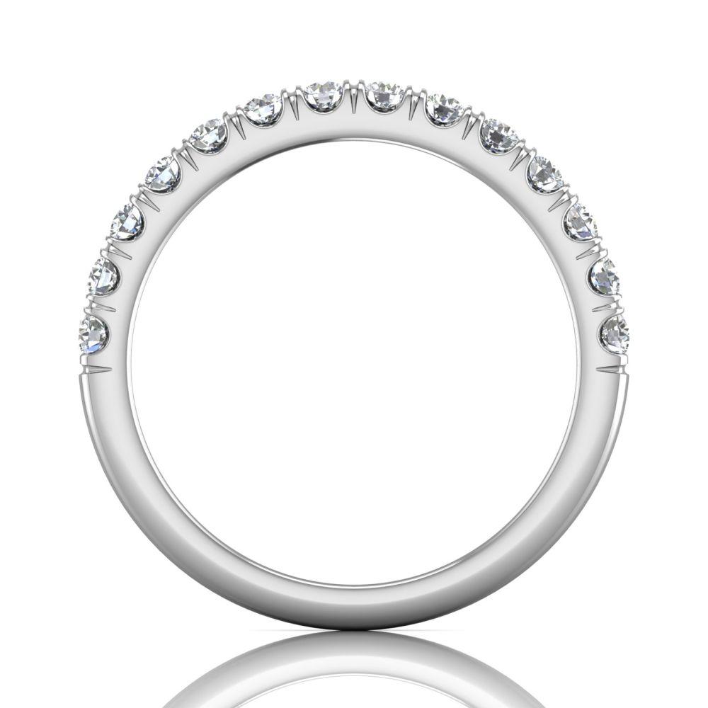 Vincents Fine Jewelry | Martin Flyer | Cutdown Micropave Matching Wedding Band