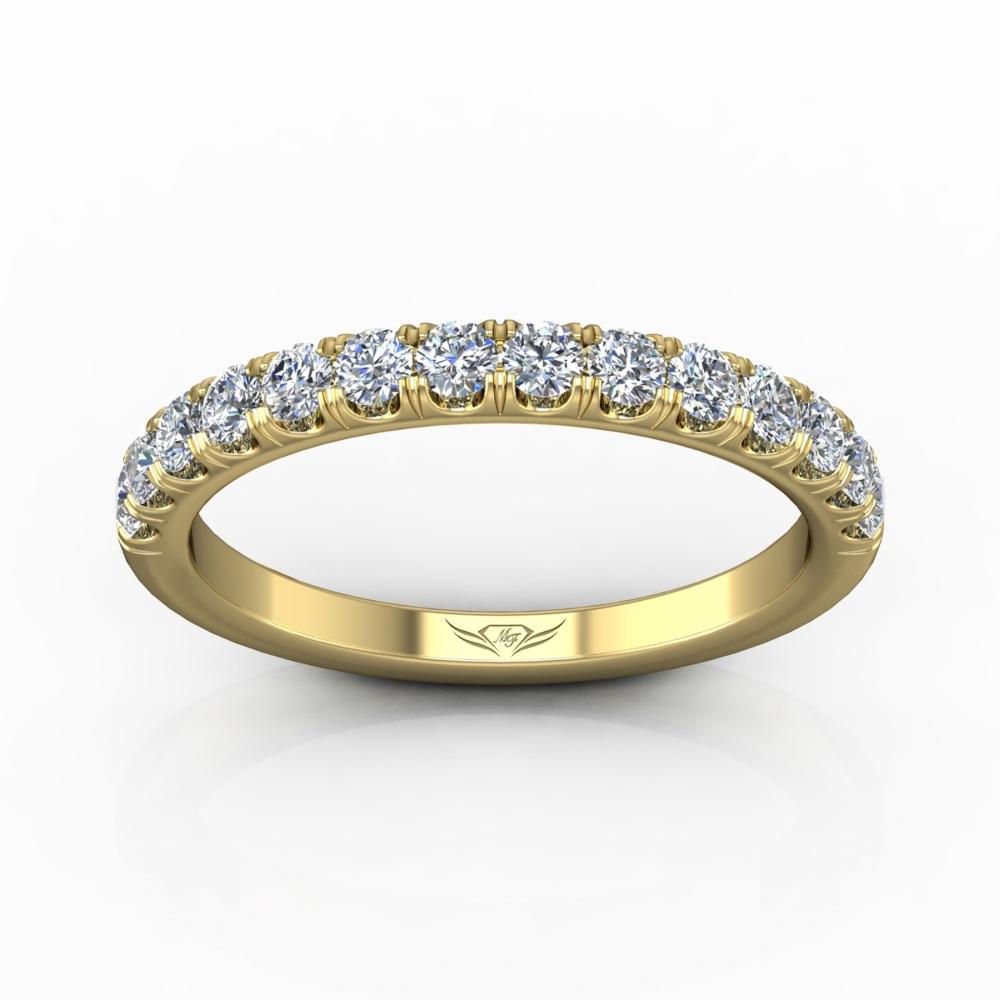 Vincents Fine Jewelry | Martin Flyer | Cutdown Micropave Matching Wedding Band