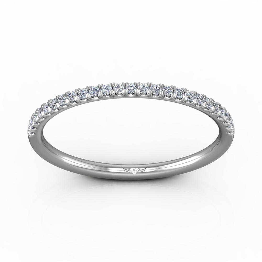 Vincents Fine Jewelry | Martin Flyer | Cutdown Micropave Wedding Band