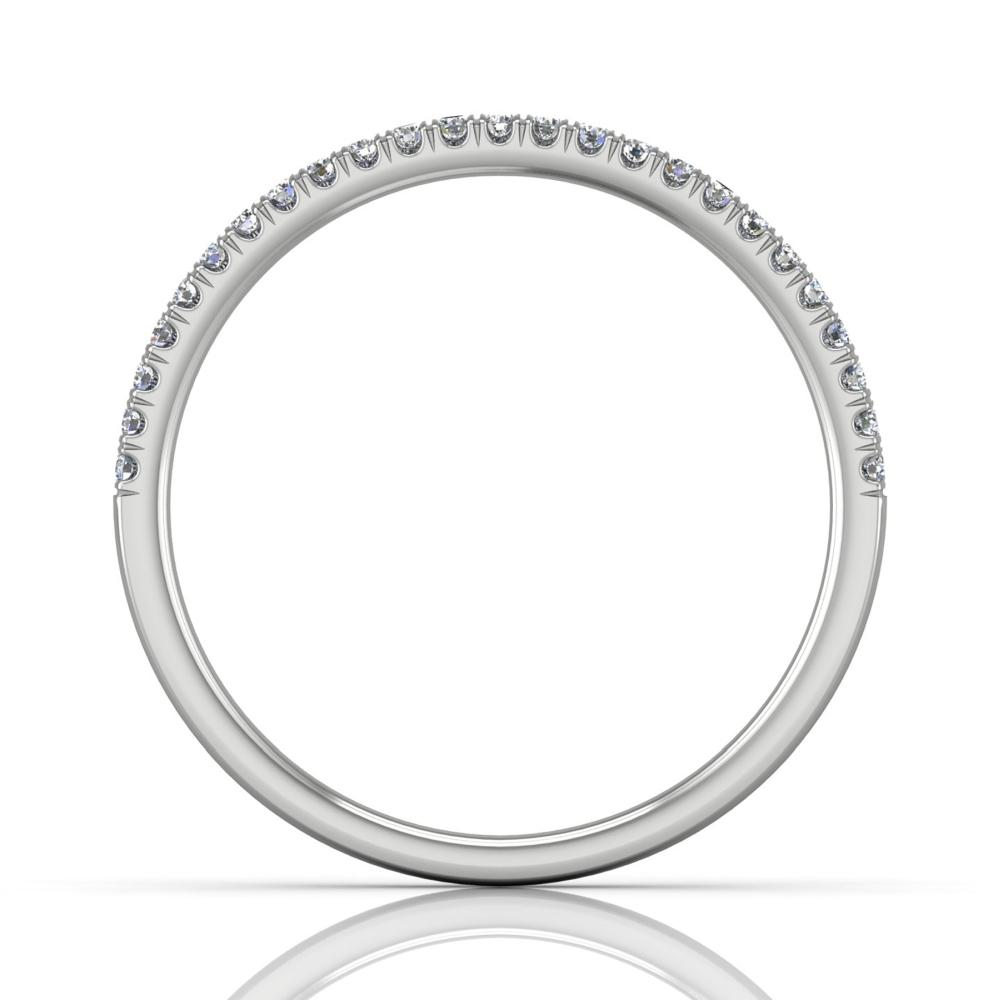 Vincents Fine Jewelry | Martin Flyer | Cutdown Micropave Wedding Band