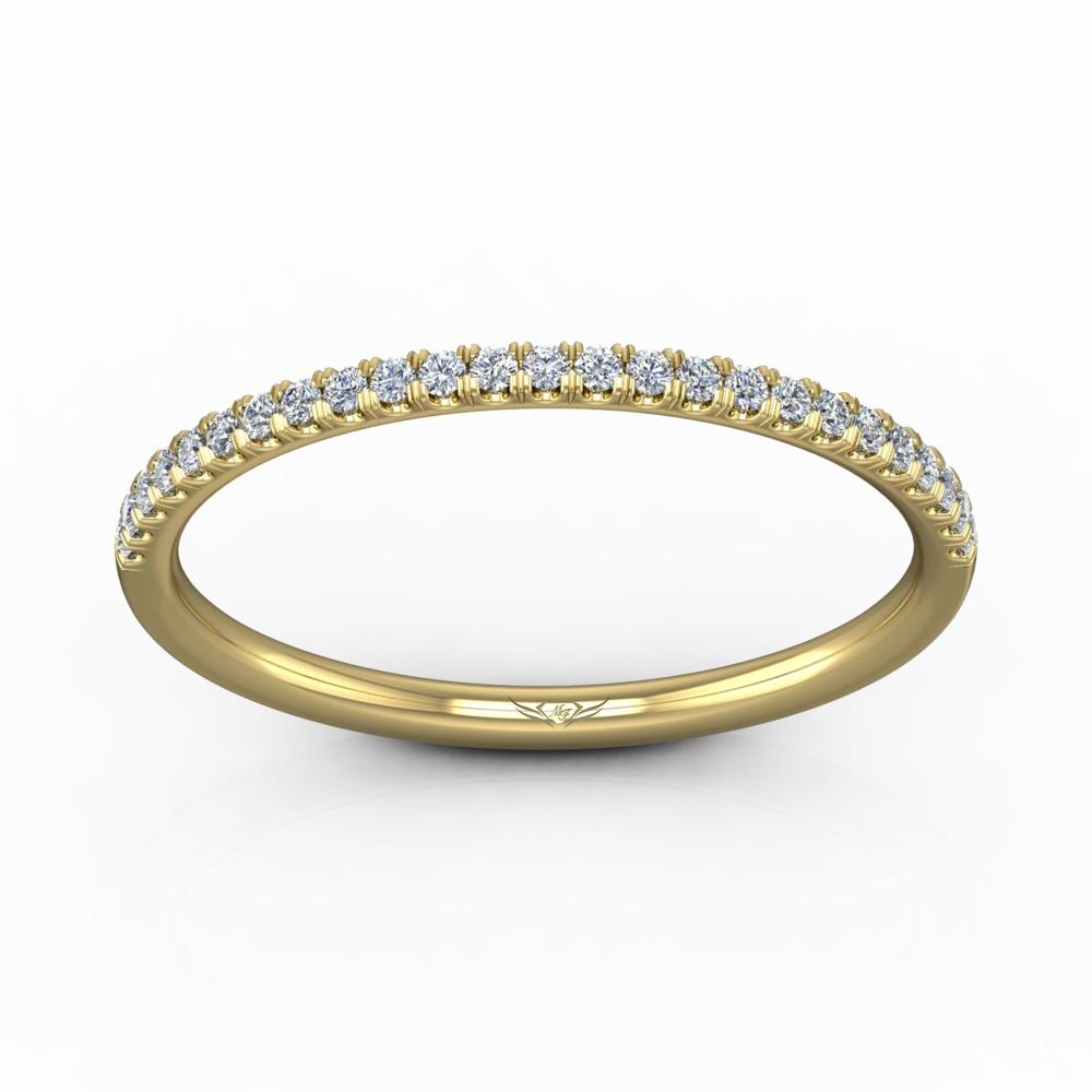 Vincents Fine Jewelry | Martin Flyer | Cutdown Micropave Wedding Band