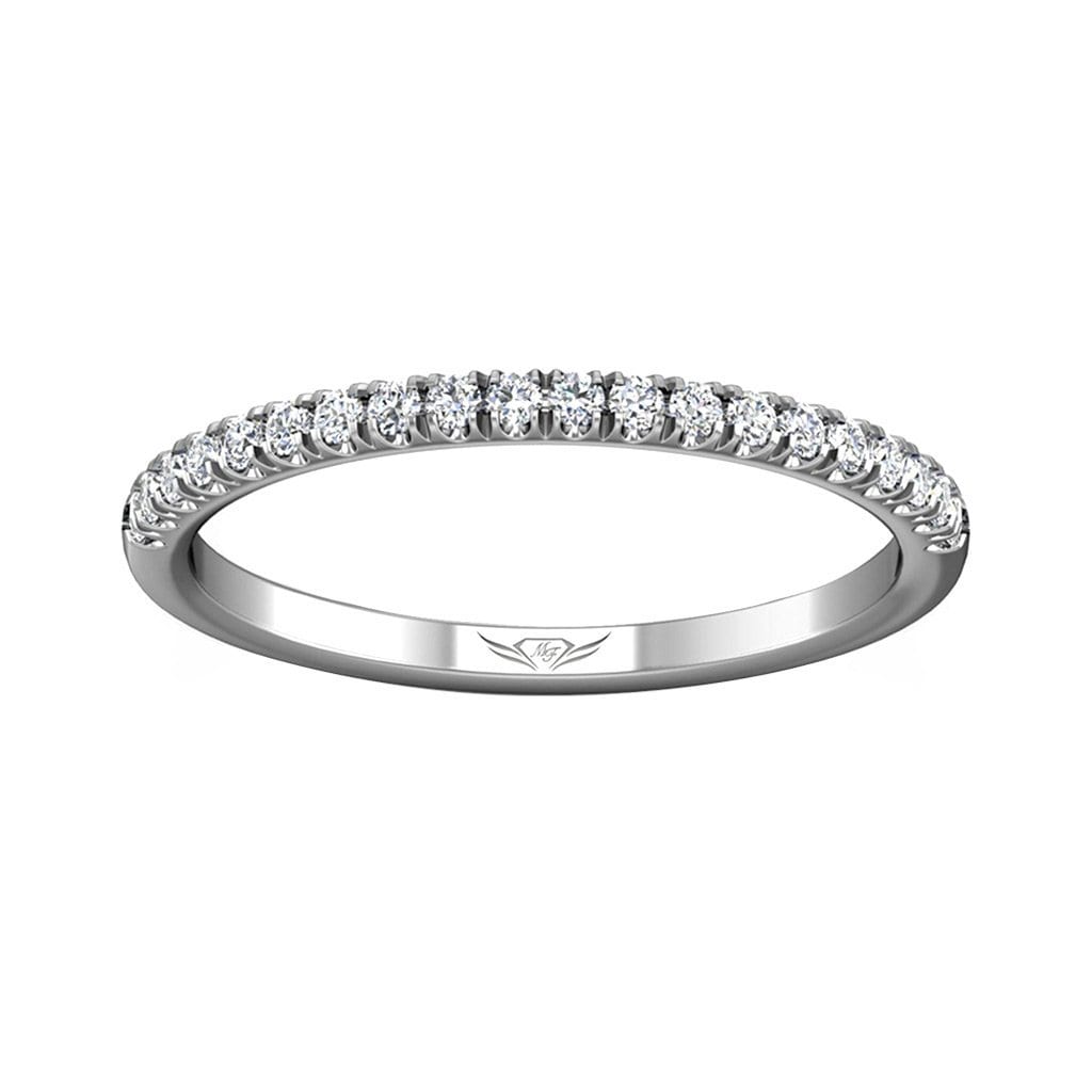 Vincents Fine Jewelry | Martin Flyer | Cutdown Micropave Wedding Band