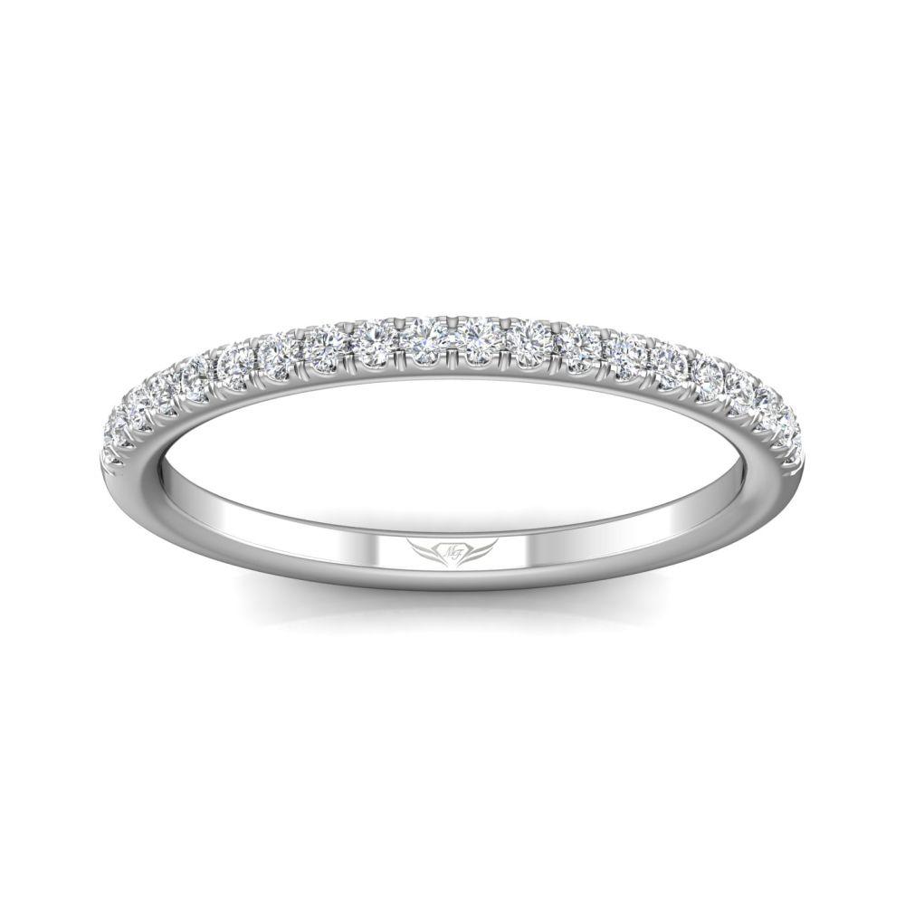 Vincents Fine Jewelry | Martin Flyer | Cutdown Micropave Wedding Band
