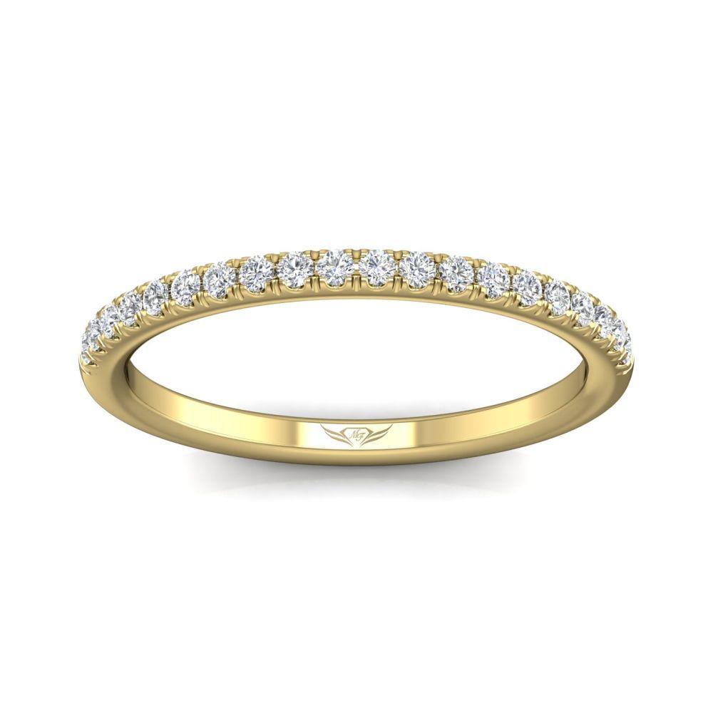 Vincents Fine Jewelry | Martin Flyer | Cutdown Micropave Wedding Band
