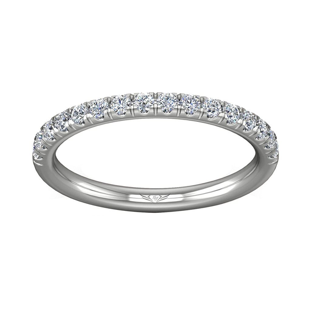 Vincents Fine Jewelry | Martin Flyer | Cutdown Micropave Wedding Band