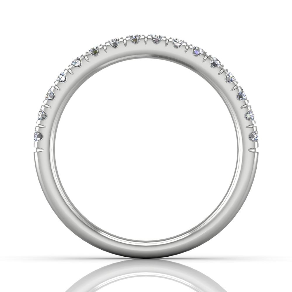 Vincents Fine Jewelry | Martin Flyer | Cutdown Micropave Wedding Band
