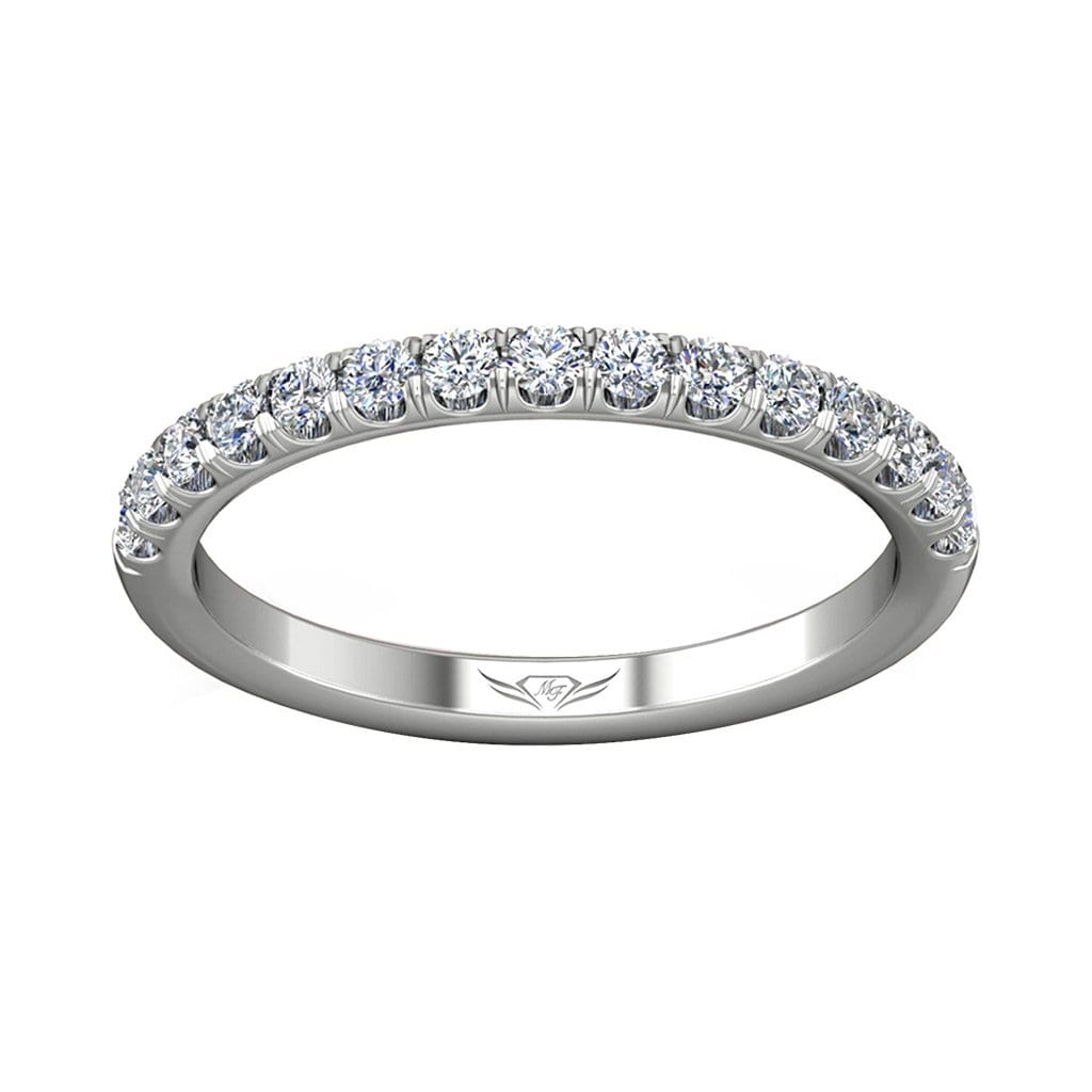 Vincents Fine Jewelry | Martin Flyer | Cutdown Micropave Wedding Band