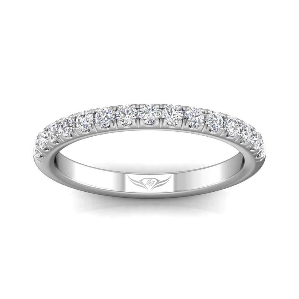 Vincents Fine Jewelry | Martin Flyer | Cutdown Micropave Wedding Band