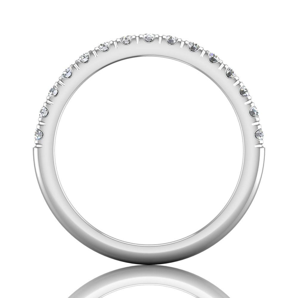 Vincents Fine Jewelry | Martin Flyer | Cutdown Micropave Wedding Band