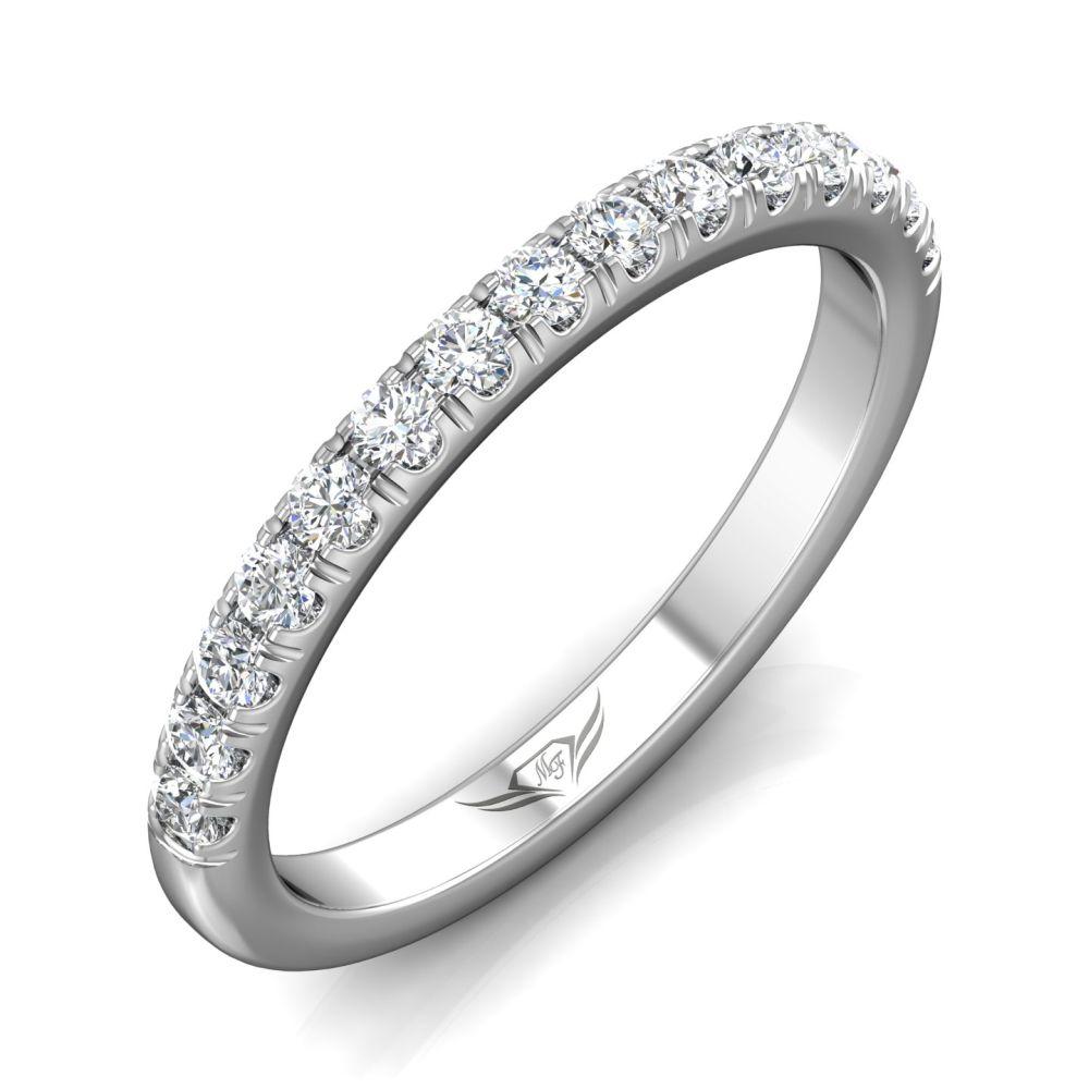 Vincents Fine Jewelry | Martin Flyer | Cutdown Micropave Wedding Band