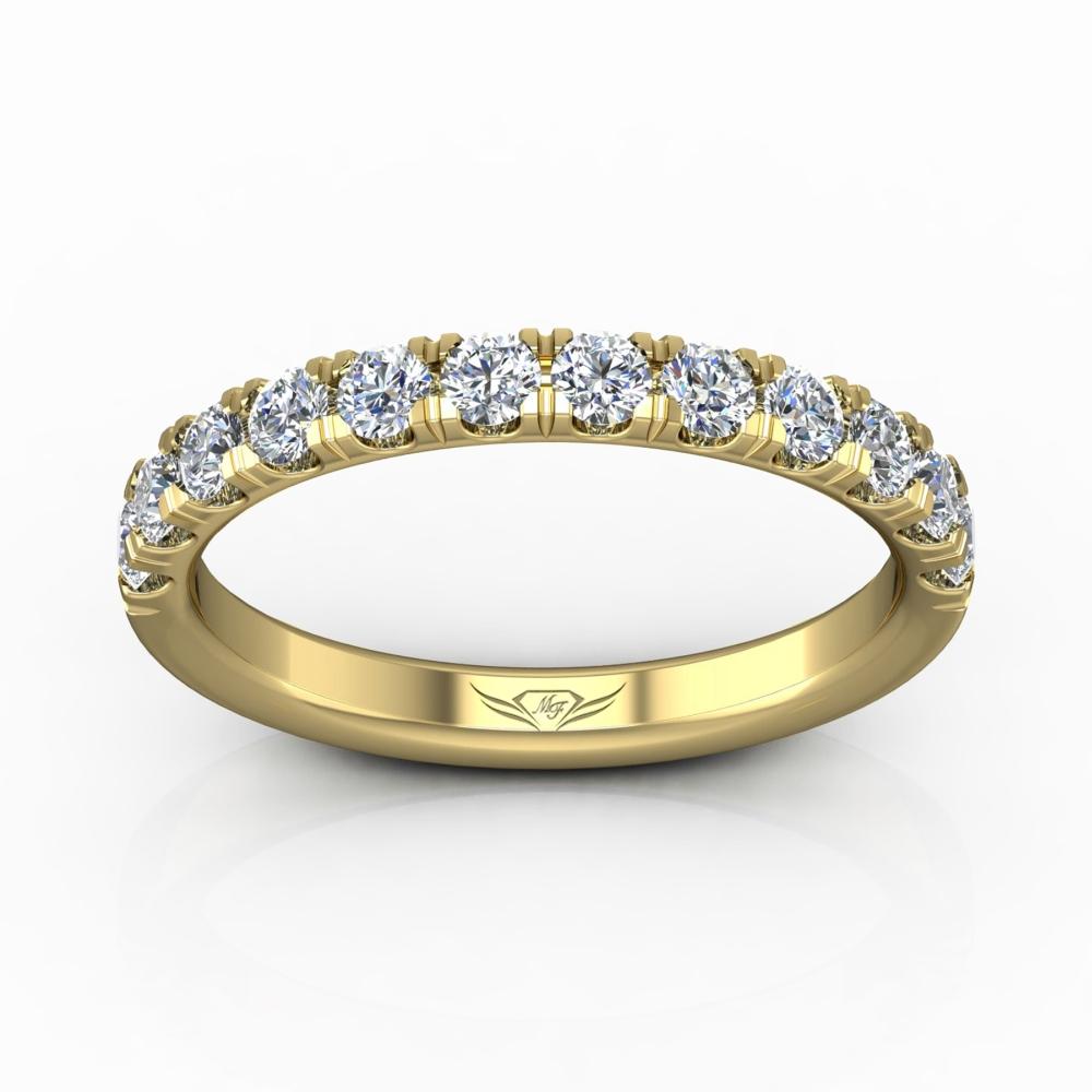 Vincents Fine Jewelry | Martin Flyer | Cutdown Micropave Wedding Band