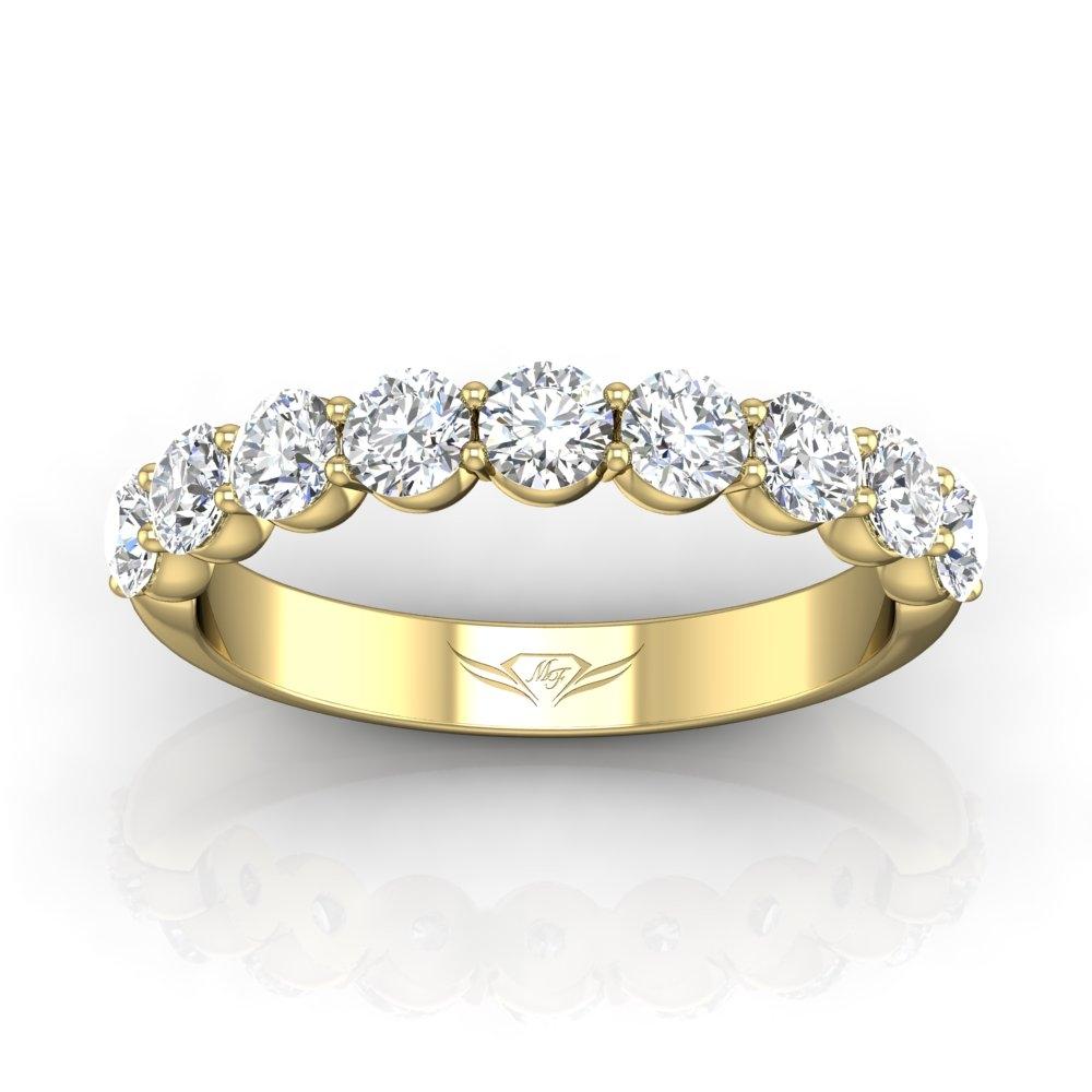 Vincents Fine Jewelry | Martin Flyer | Shared Prong Matching Wedding Band