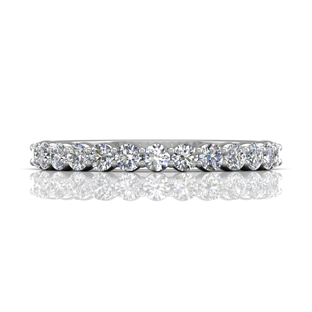 Vincents Fine Jewelry | Martin Flyer | Shared Prong Matching Wedding Band