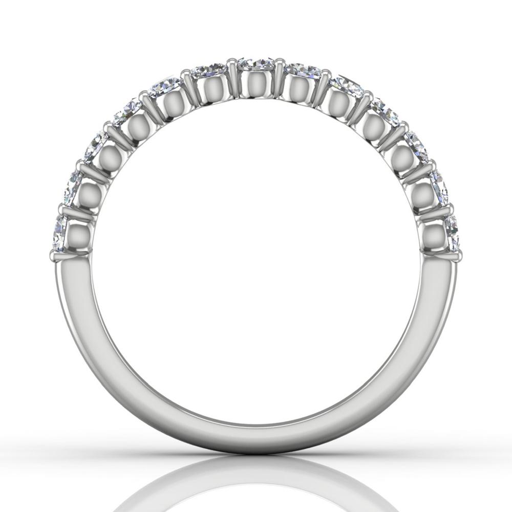 Vincents Fine Jewelry | Martin Flyer | Shared Prong Matching Wedding Band
