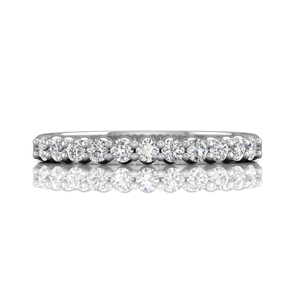 Vincents Fine Jewelry | Martin Flyer | Shared Prong Matching Wedding Band