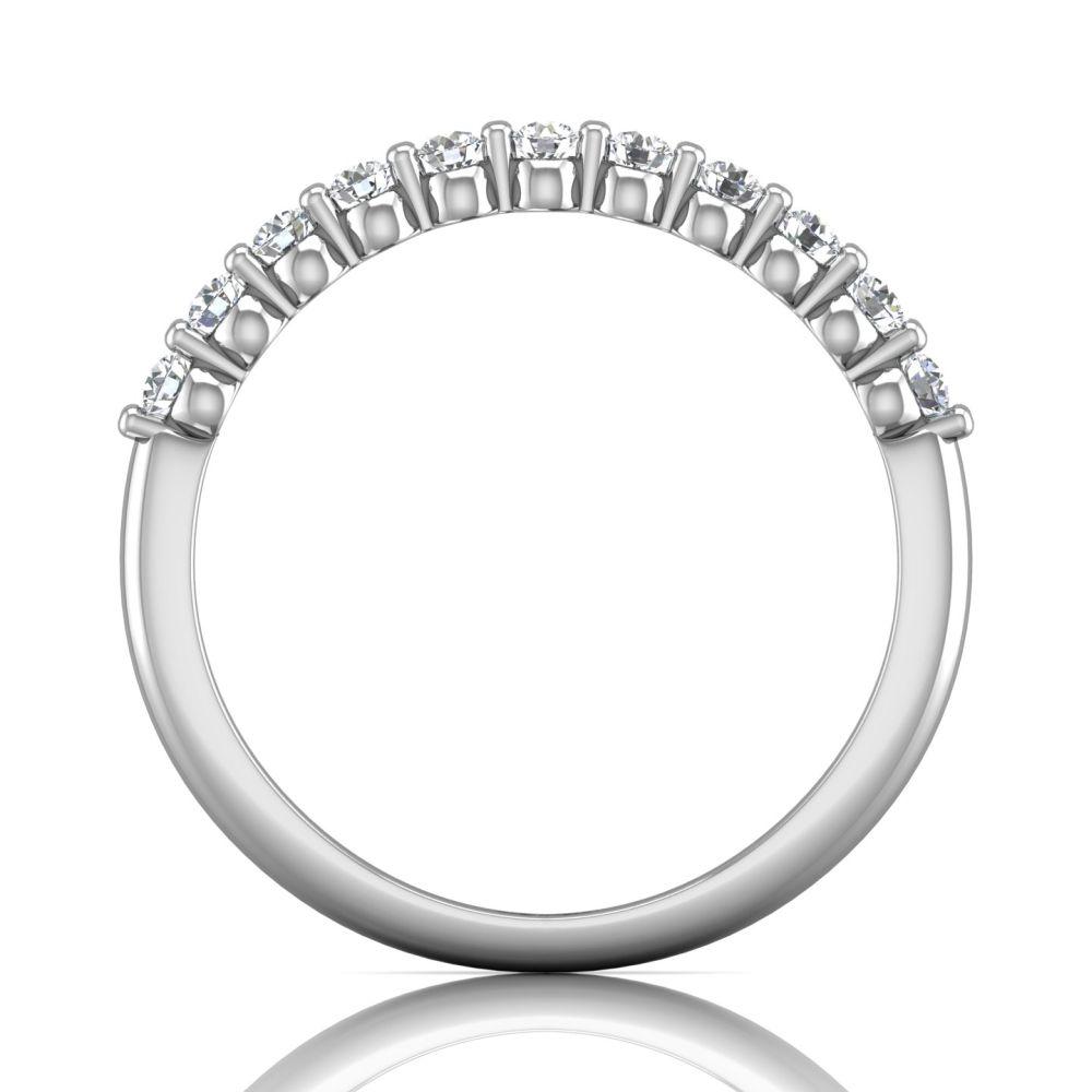 Vincents Fine Jewelry | Martin Flyer | Shared Prong Matching Wedding Band