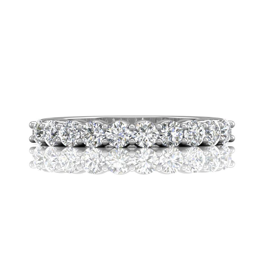 Vincents Fine Jewelry | Martin Flyer | Shared Prong Matching Wedding Band