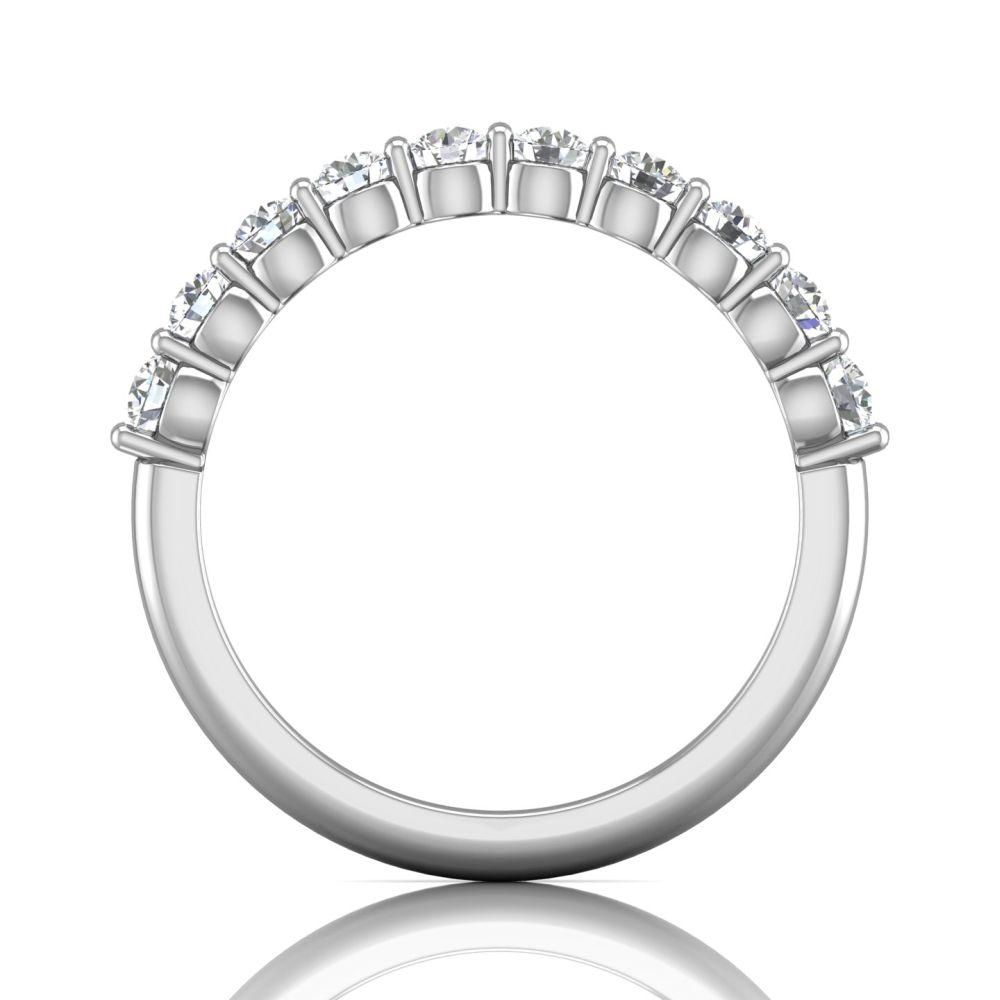 Vincents Fine Jewelry | Martin Flyer | Shared Prong Matching Wedding Band
