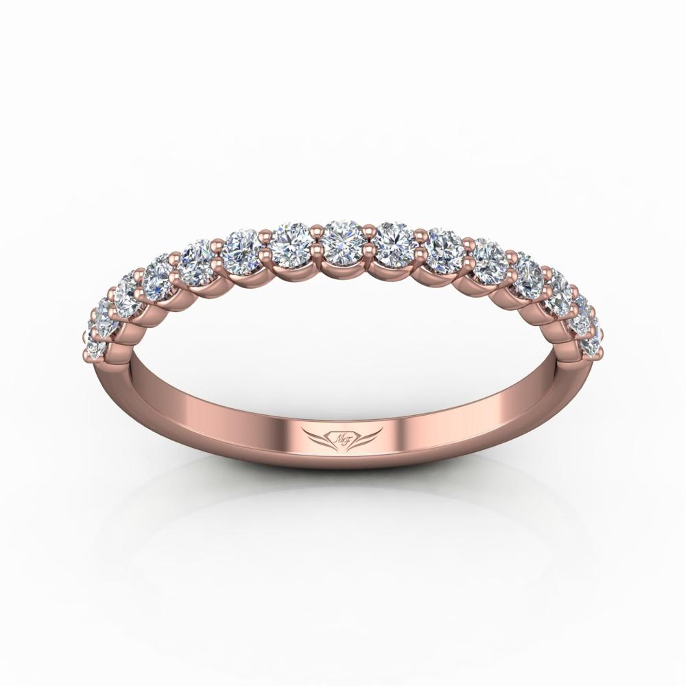 Vincents Fine Jewelry | Martin Flyer | Shared Prong Wedding Band