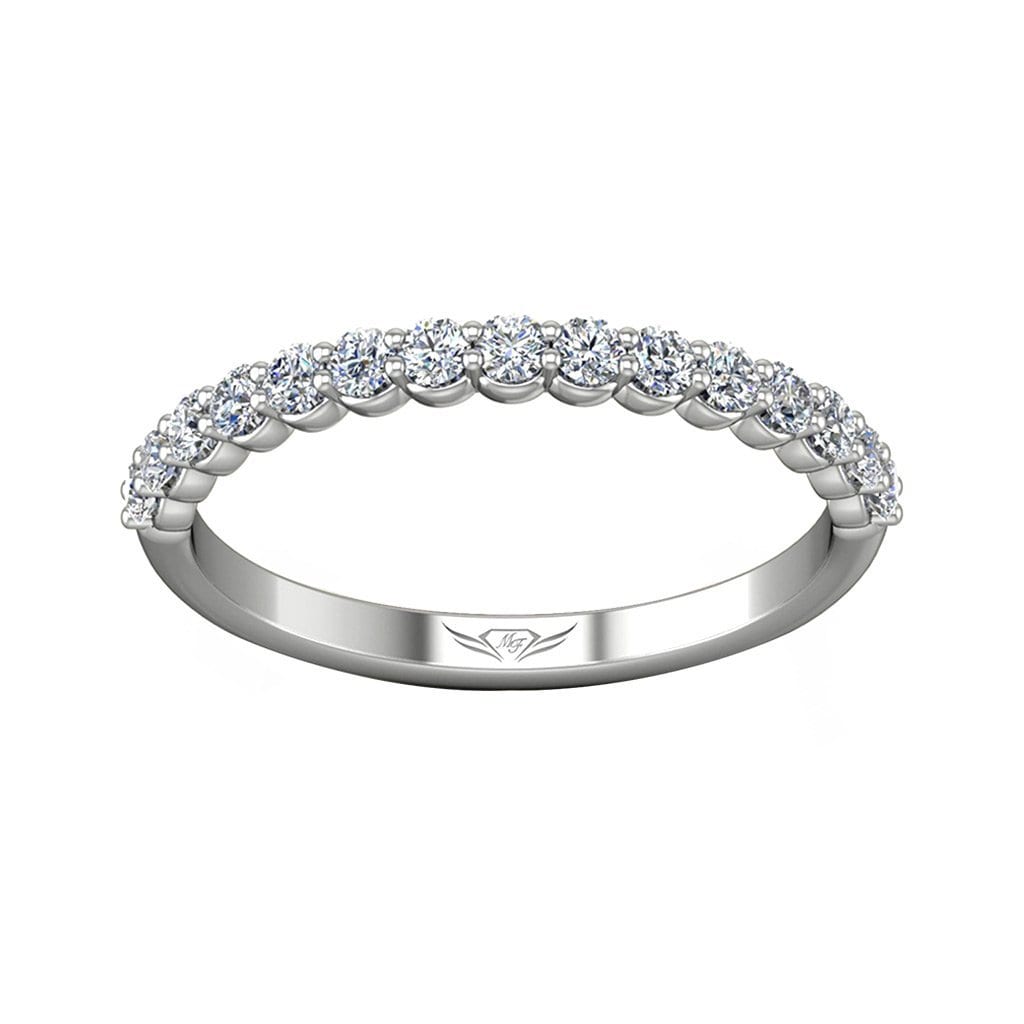 Vincents Fine Jewelry | Martin Flyer | Shared Prong Wedding Band