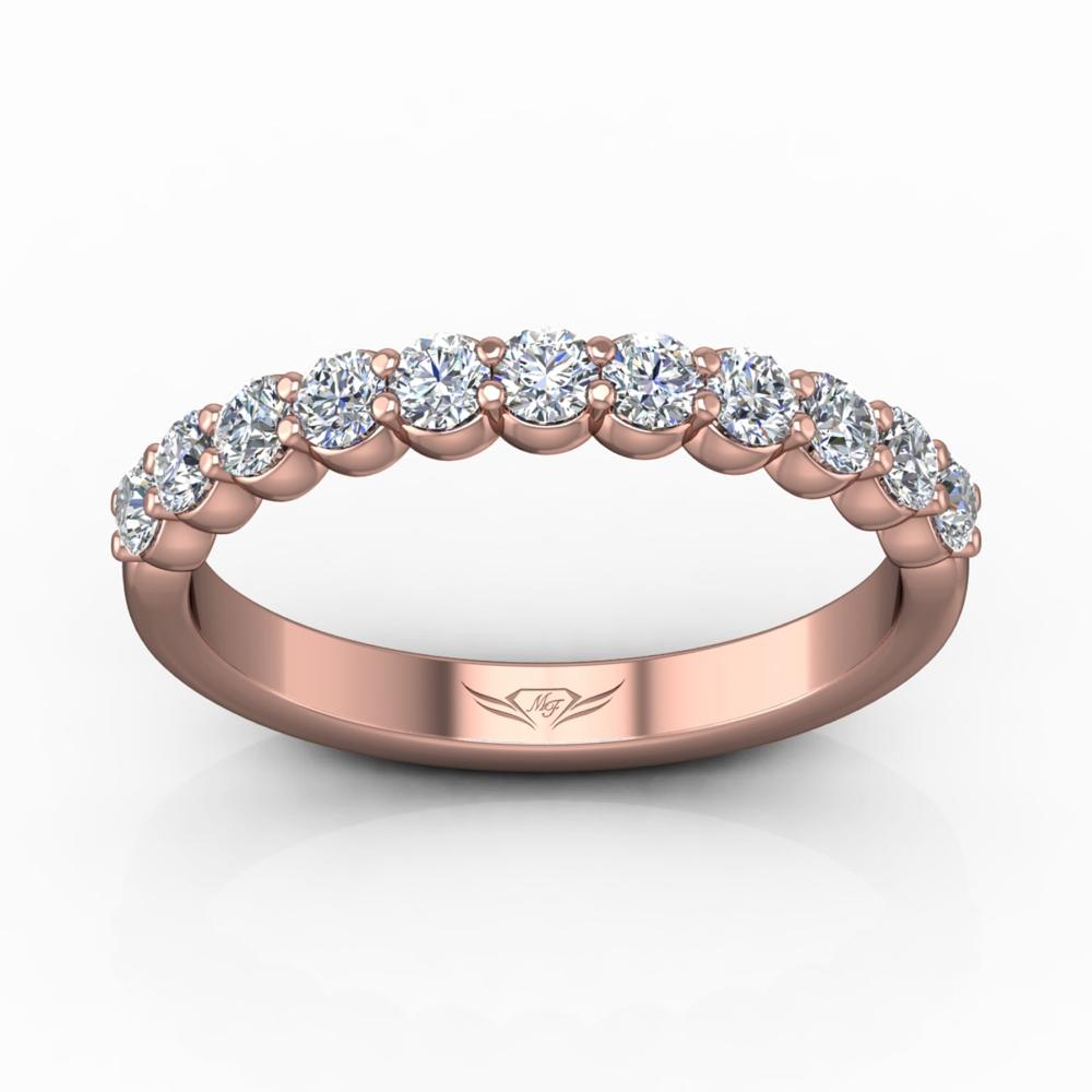 Vincents Fine Jewelry | Martin Flyer | Shared Prong Wedding Band
