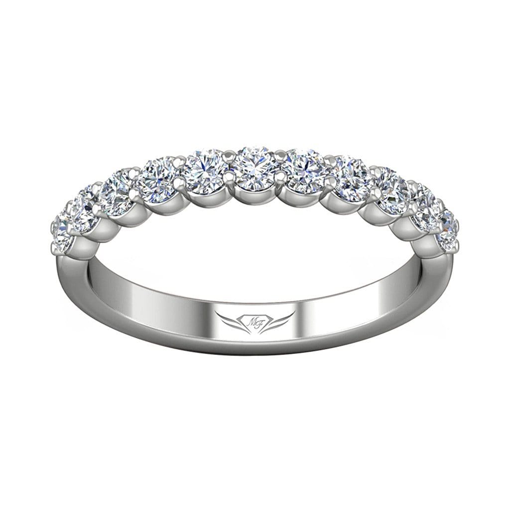 Vincents Fine Jewelry | Martin Flyer | Shared Prong Wedding Band