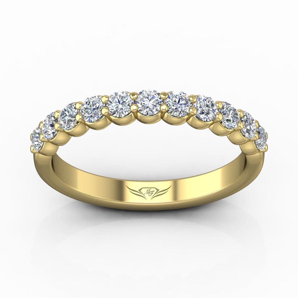 Vincents Fine Jewelry | Martin Flyer | Shared Prong Wedding Band