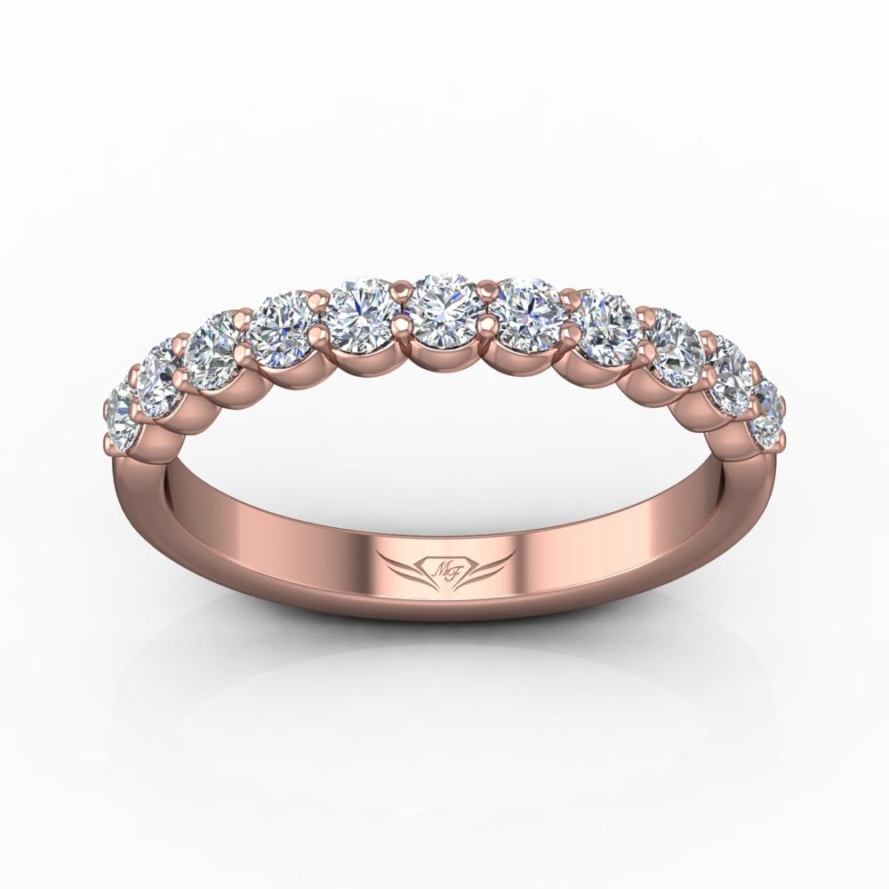 Vincents Fine Jewelry | Martin Flyer | Shared Prong Wedding Band
