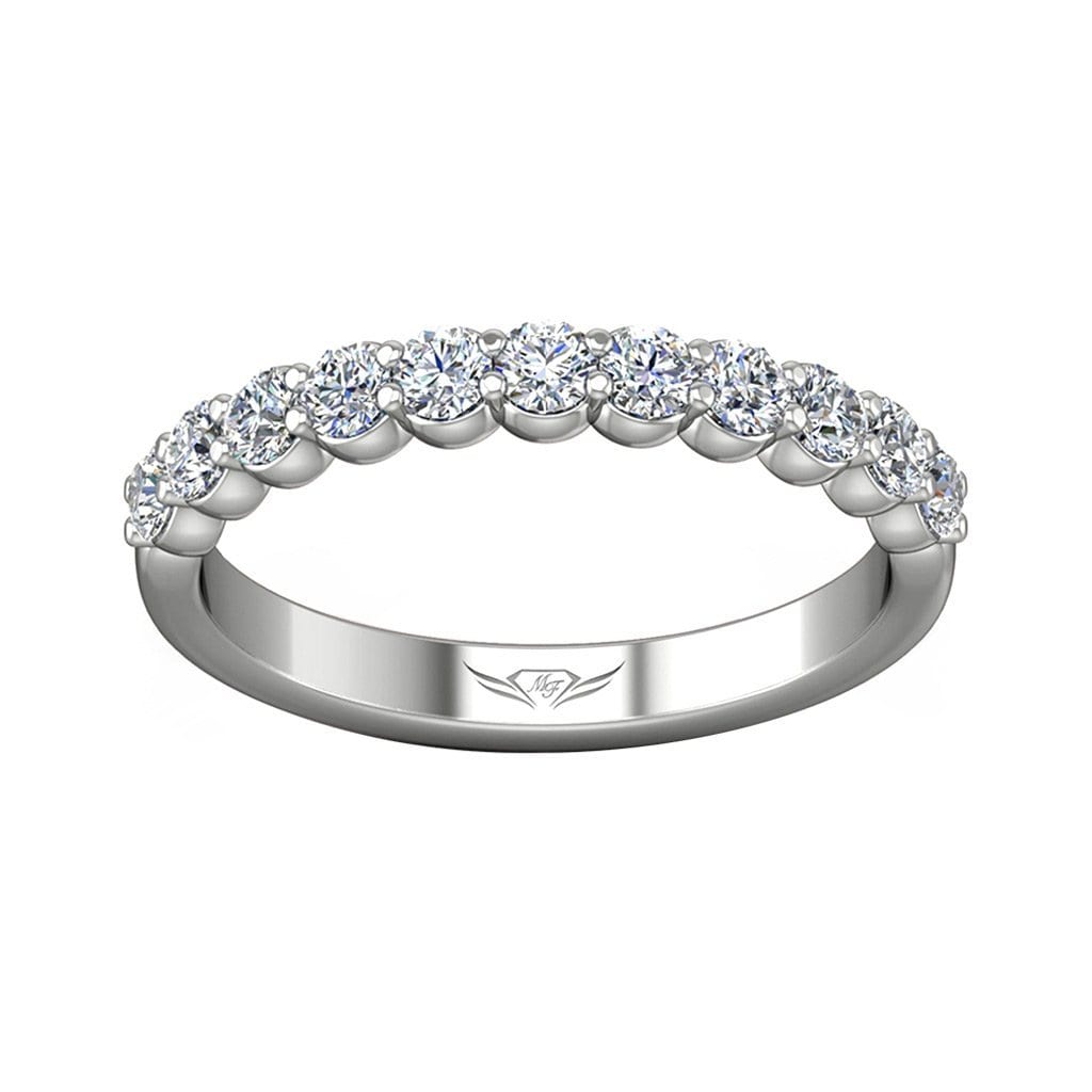 Vincents Fine Jewelry | Martin Flyer | Shared Prong Wedding Band