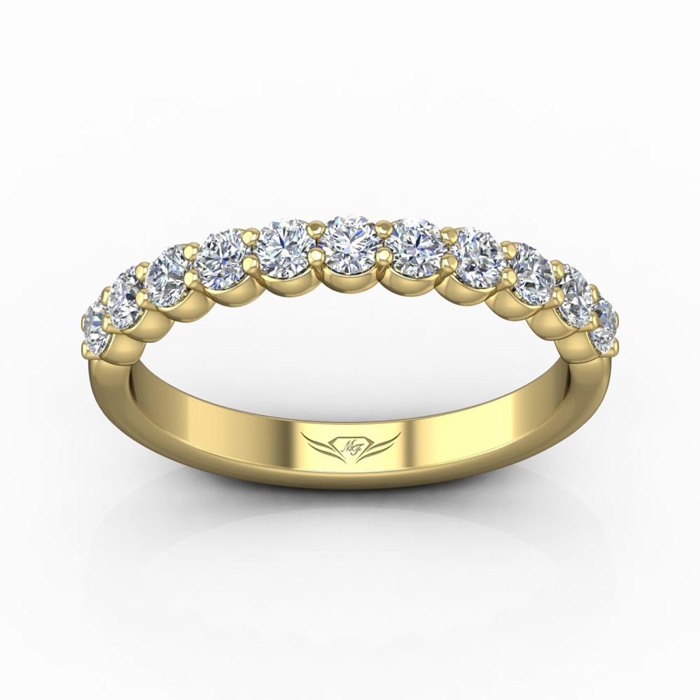 Vincents Fine Jewelry | Martin Flyer | Shared Prong Wedding Band