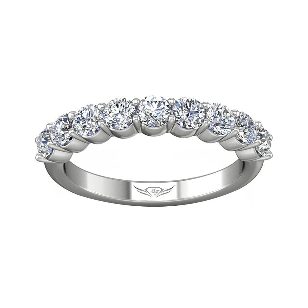 Vincents Fine Jewelry | Martin Flyer | Shared Prong Wedding Band