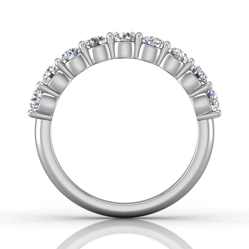 Vincents Fine Jewelry | Martin Flyer | Shared Prong Wedding Band